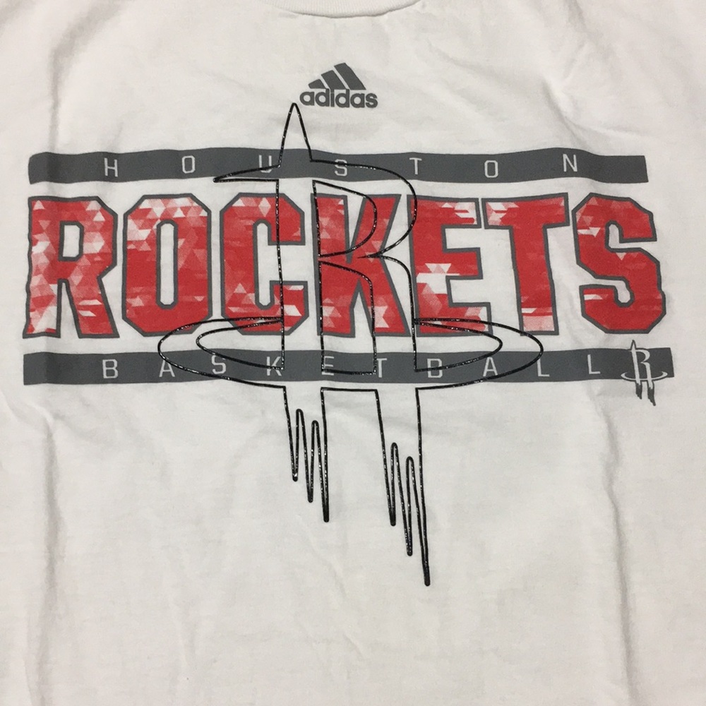 NBA Houston Rockets Adidas Men's Size Large - Picture 2 of 4